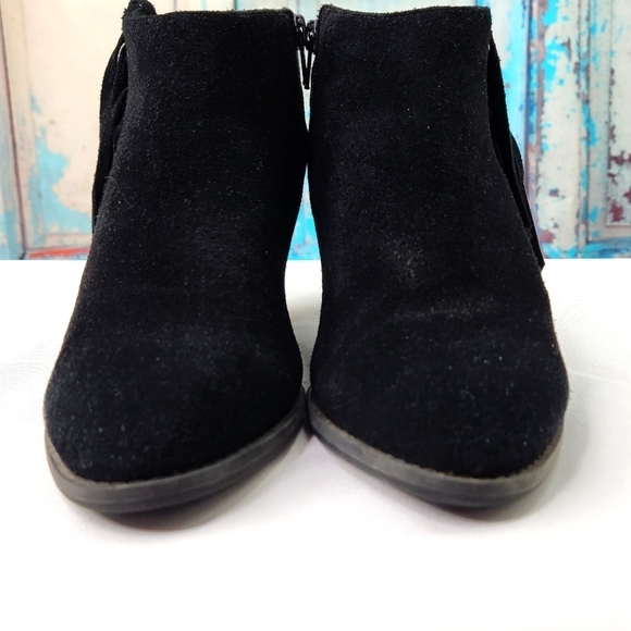 Vionic Upright Faros Fringe Boots - Picture 3 of 7